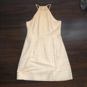 Loft white eyelet sundress